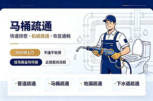 彭州马桶疏通