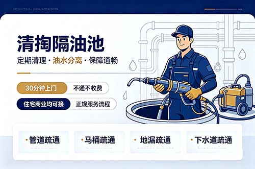 彭州清掏隔油池